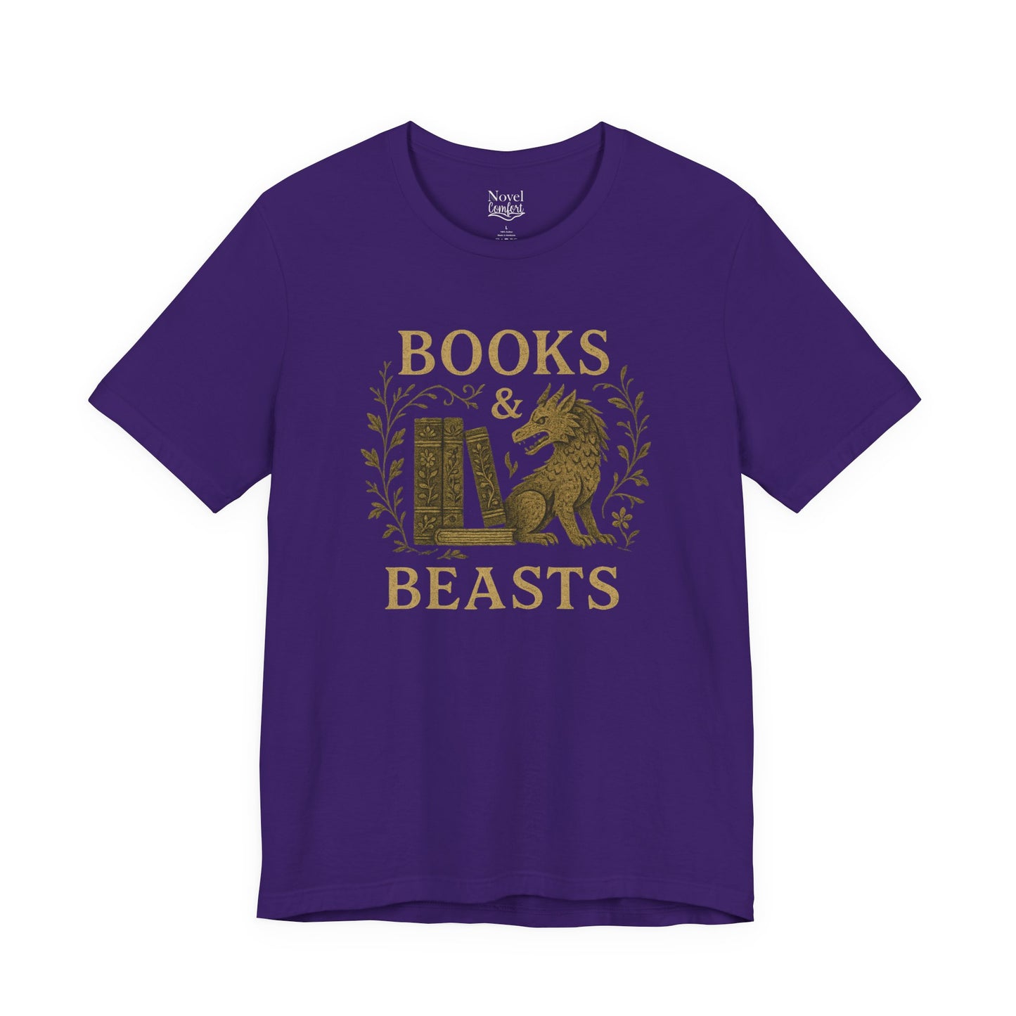 Books & Beasts T-Shirt