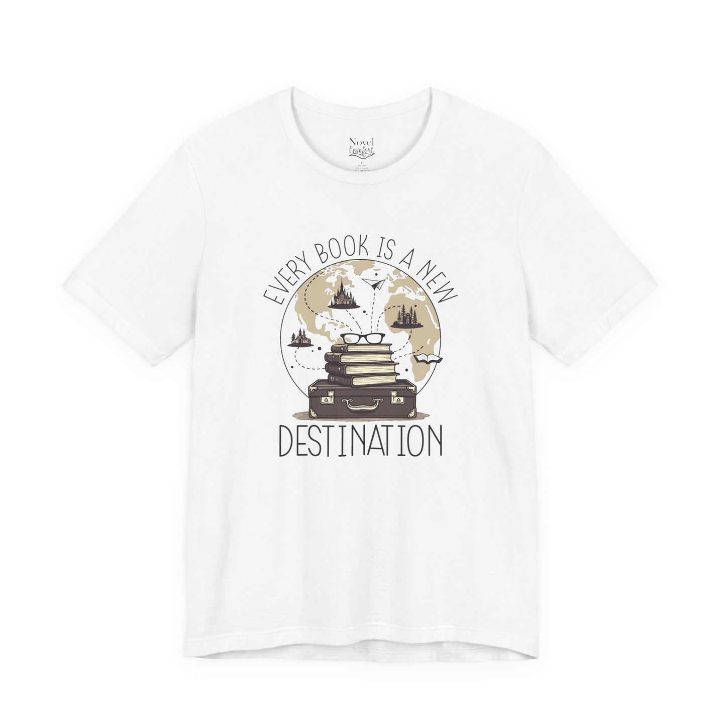 Every Book Is A New Destination T-Shirt