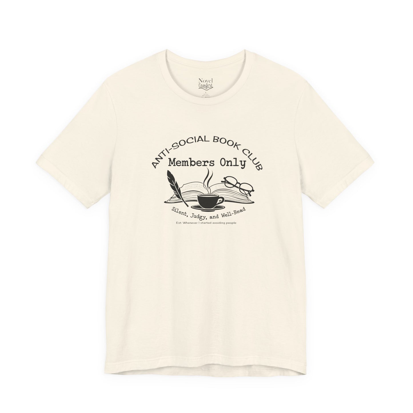 Anti-Social Book Club Members Only T-Shirt