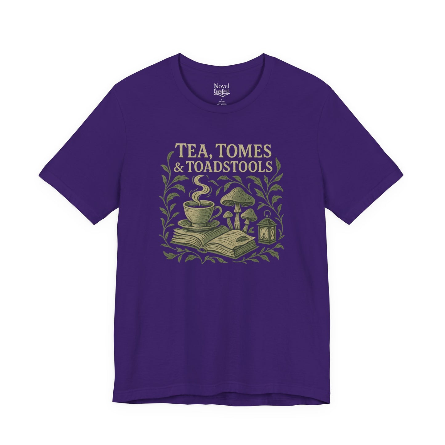 Tea, Tomes & Toadstools T-Shirt