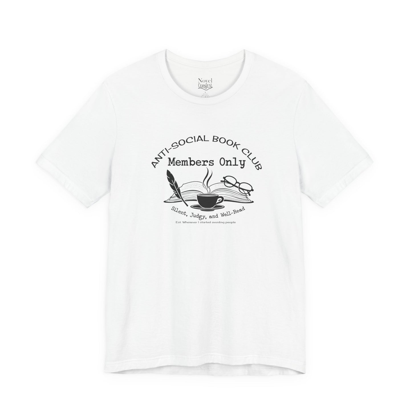 Anti-Social Book Club Members Only T-Shirt