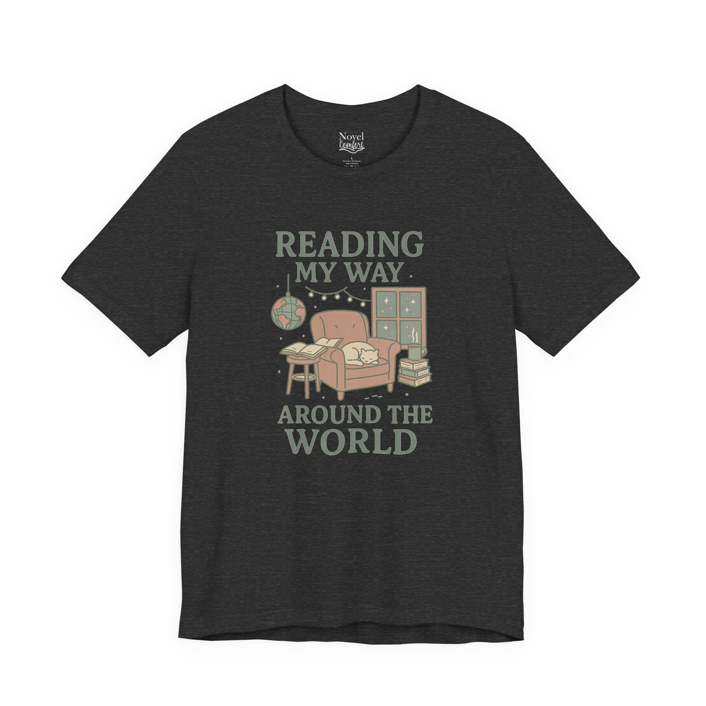 Reading My Way Around The World T-Shirt