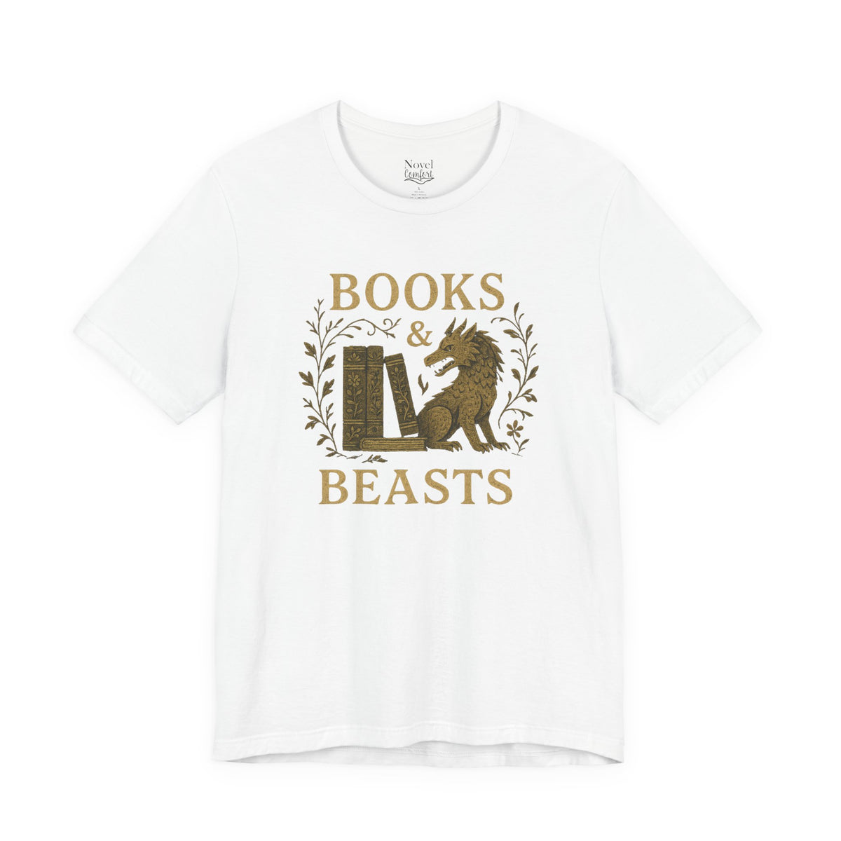 Books & Beasts T-Shirt