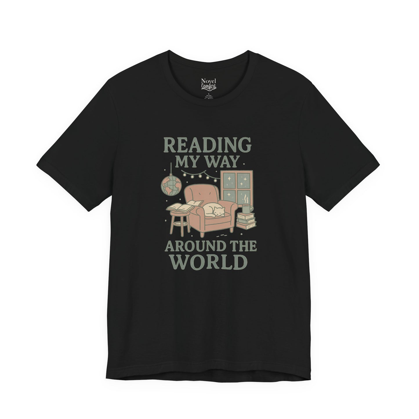 Reading My Way Around The World T-Shirt