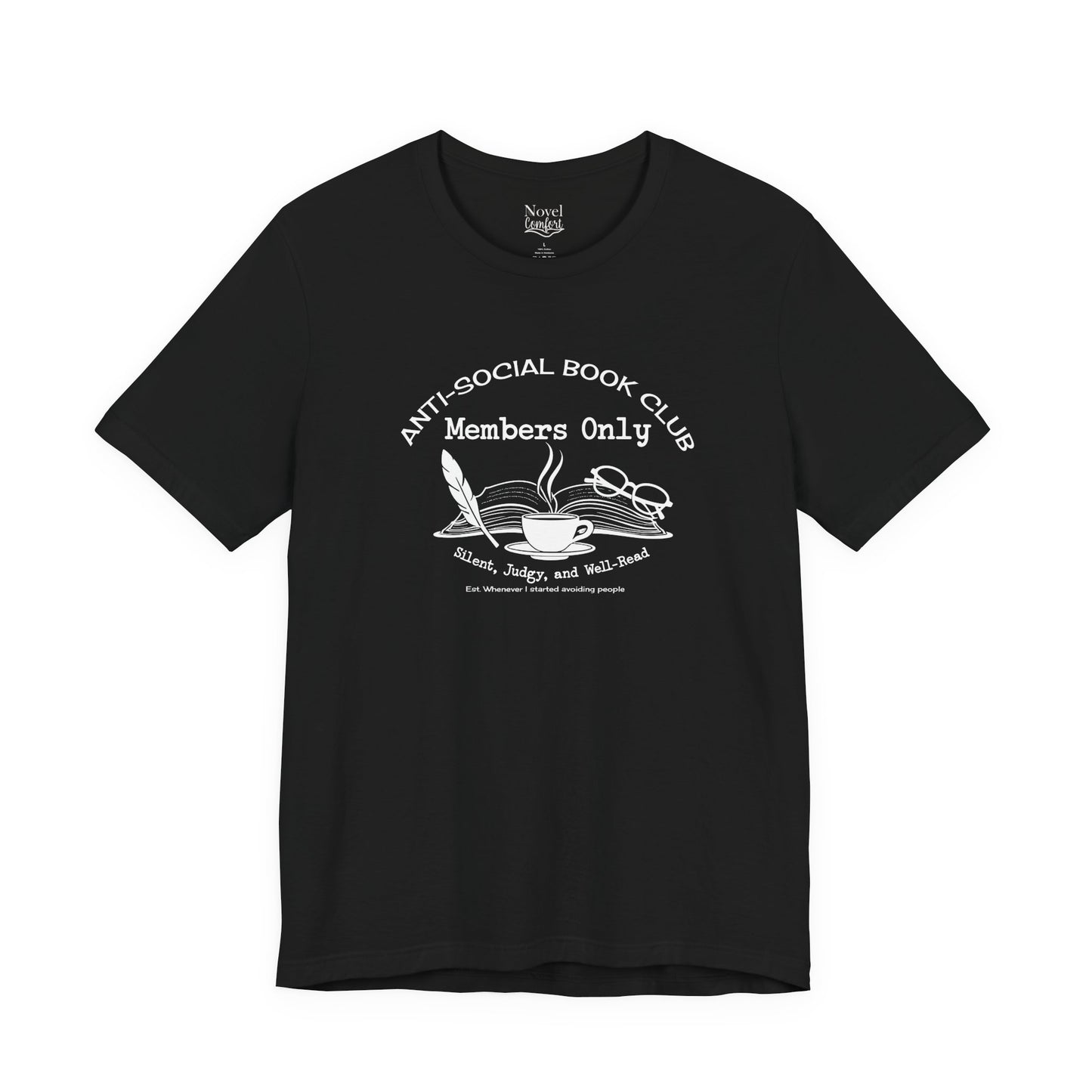 Anti-Social Book Club Members Only T-Shirt