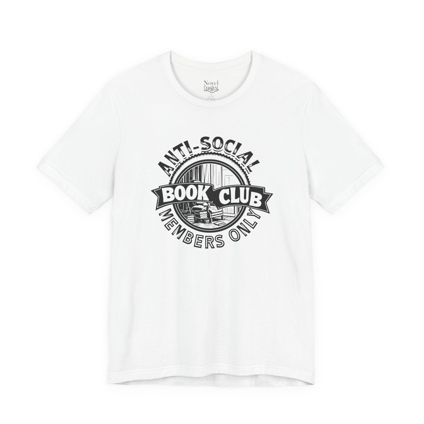 Anti-Social Book Club Banner T-Shirt