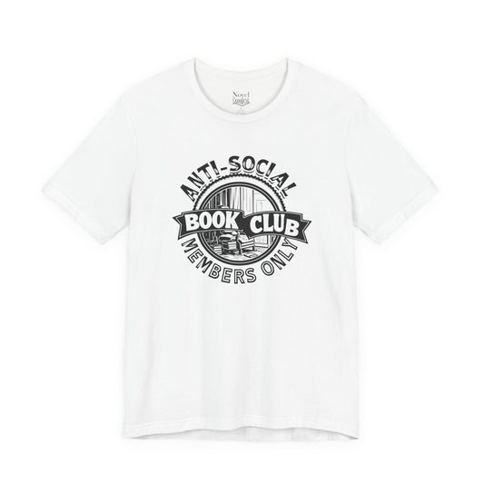 Anti-Social Book Club Banner T-Shirt