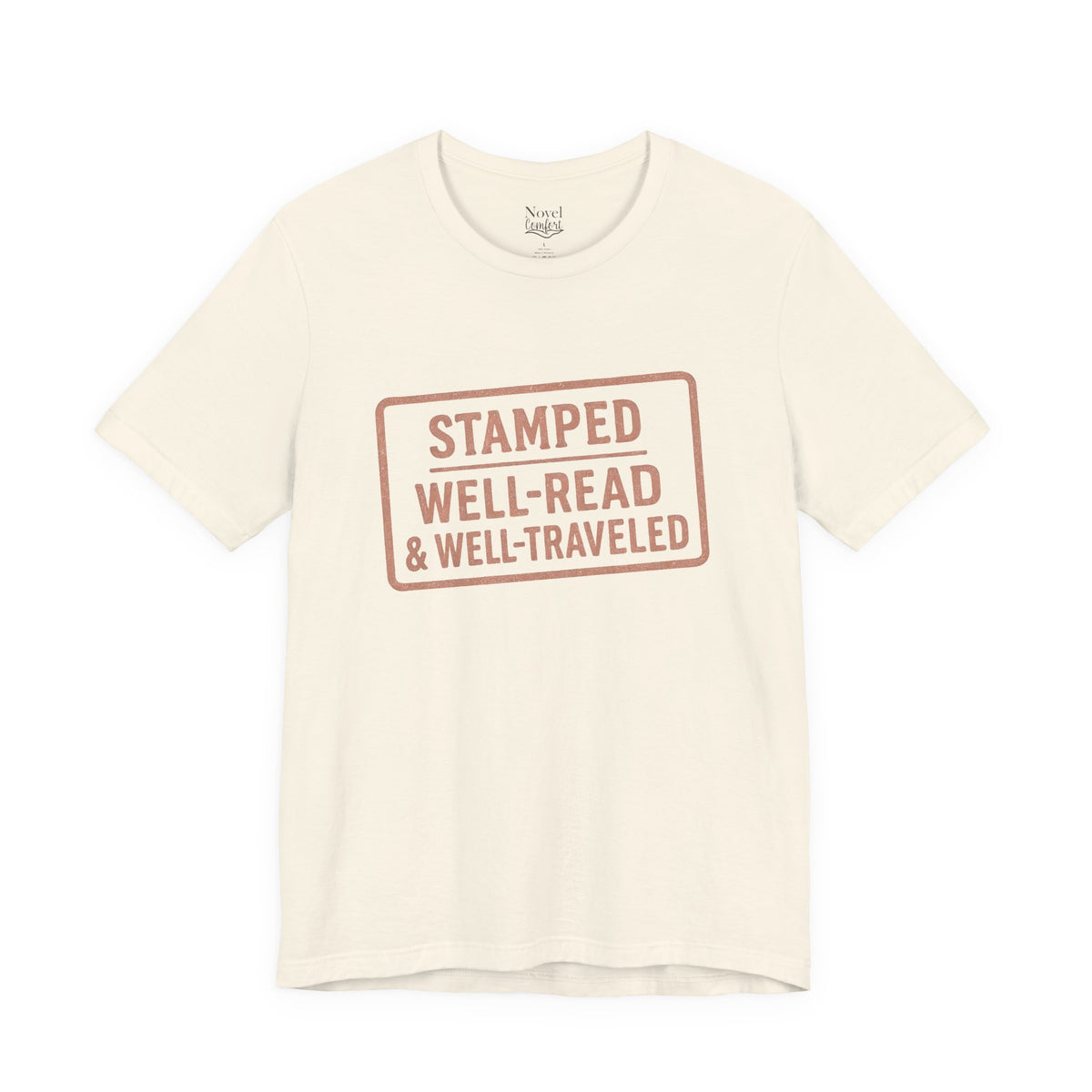 Stamped Well-Read & Well-Traveled T-Shirt