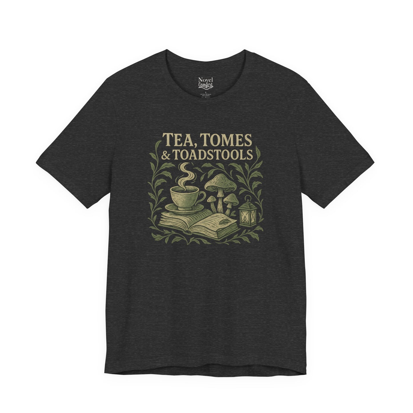 Tea, Tomes & Toadstools T-Shirt