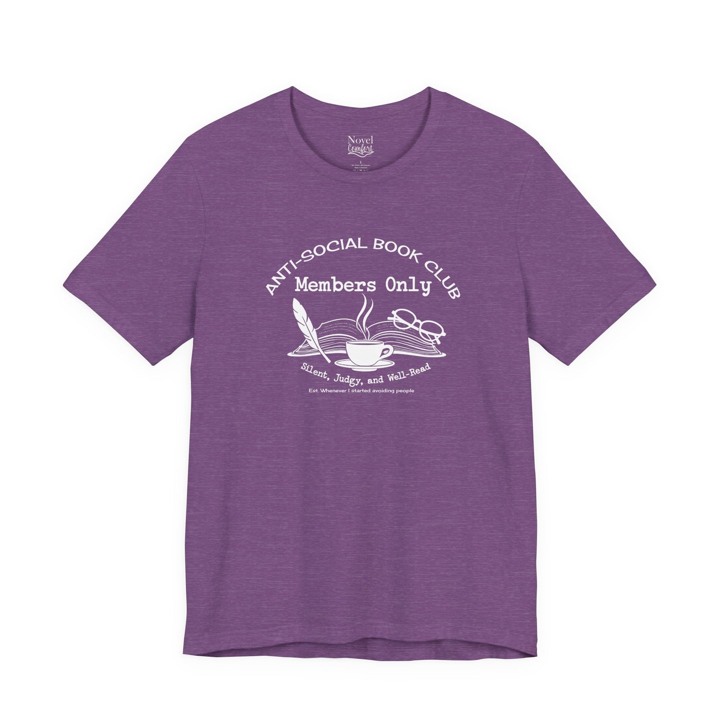 Anti-Social Book Club Members Only T-Shirt