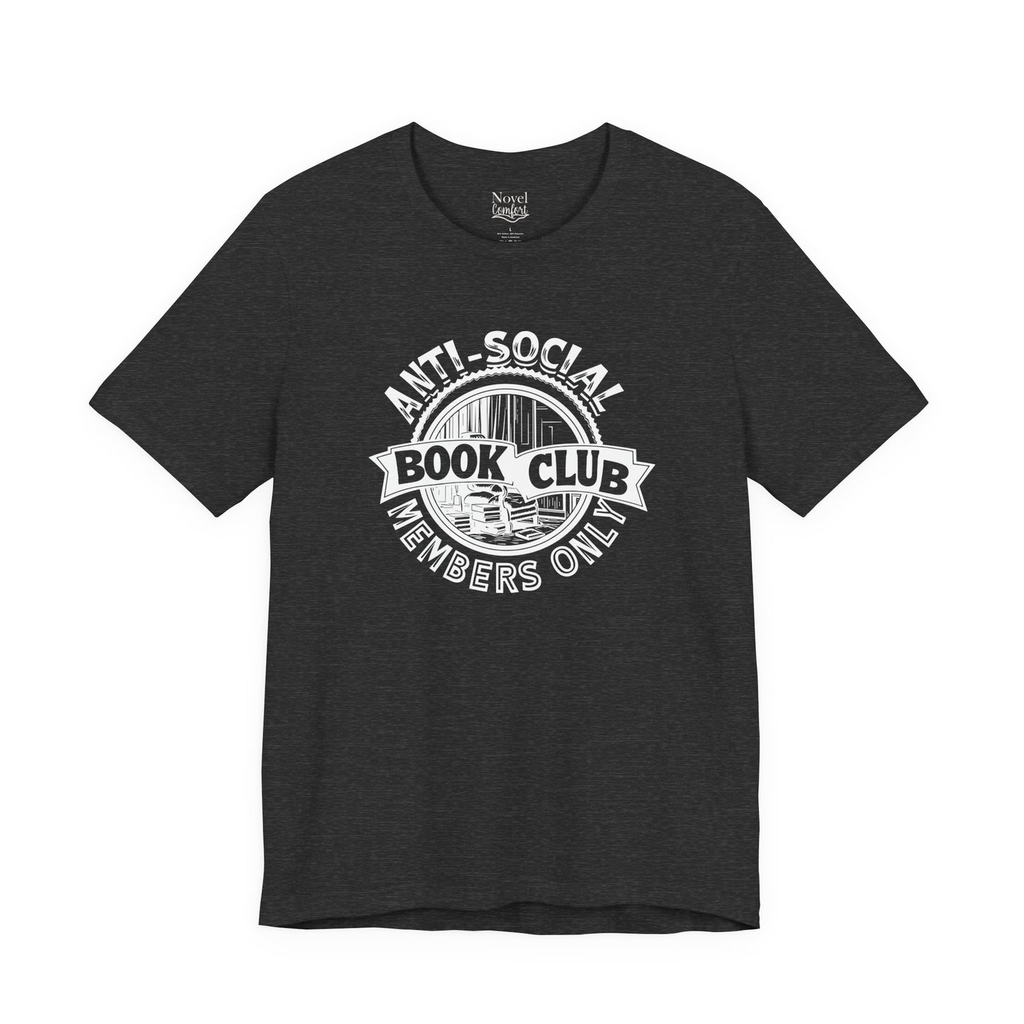 Anti-Social Book Club Banner T-Shirt