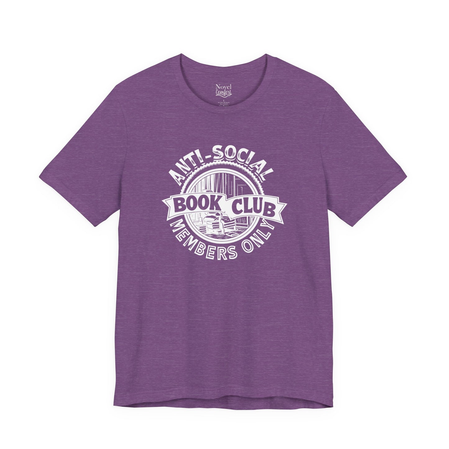 Anti-Social Book Club Banner T-Shirt