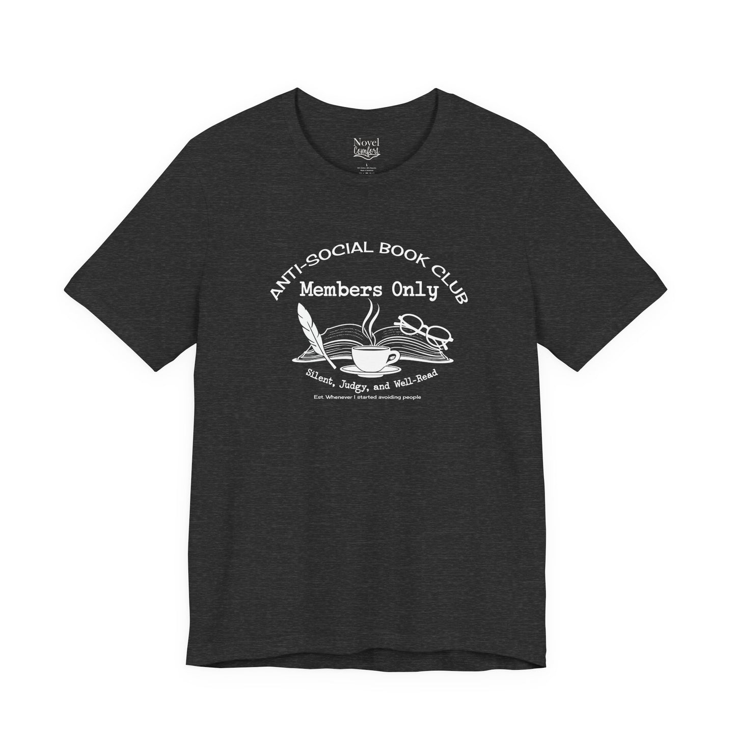 Anti-Social Book Club Members Only T-Shirt