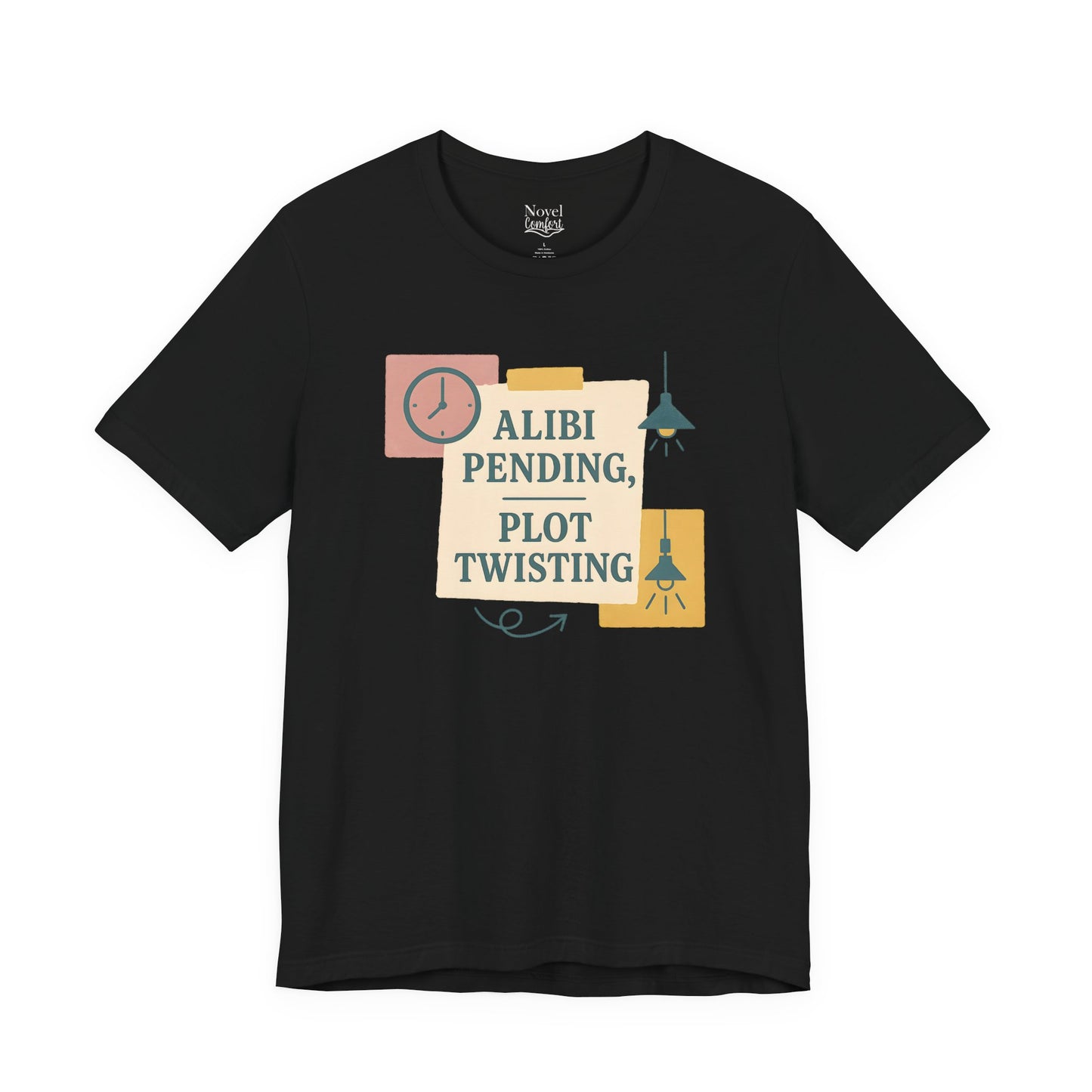 Alibi Pending, Plot Twisting T-Shirt