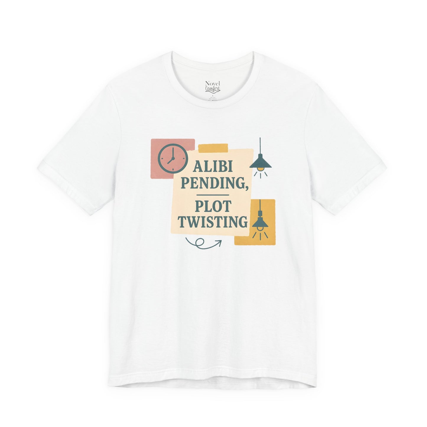 Alibi Pending, Plot Twisting T-Shirt