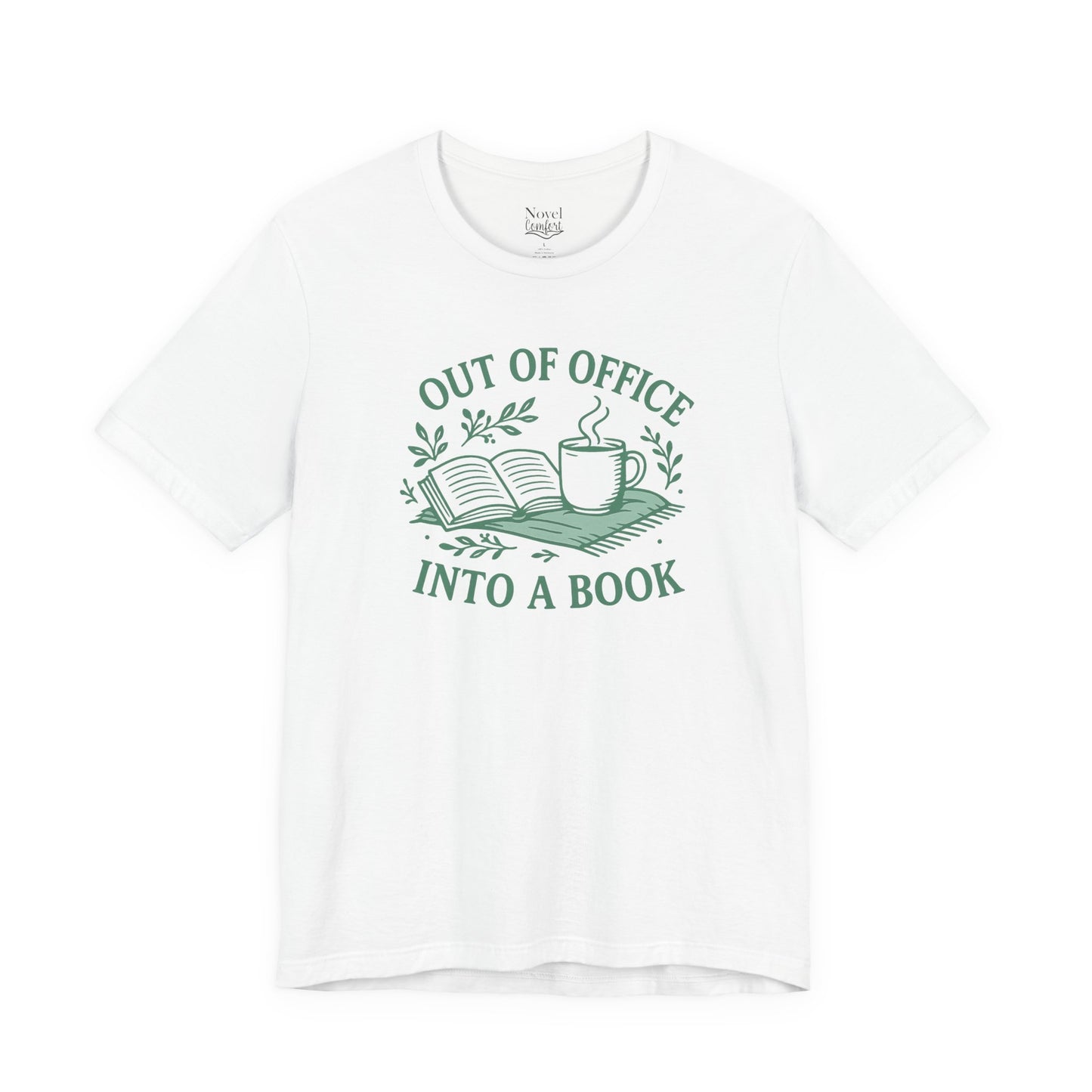 Out Of Office Into A Book T-Shirt