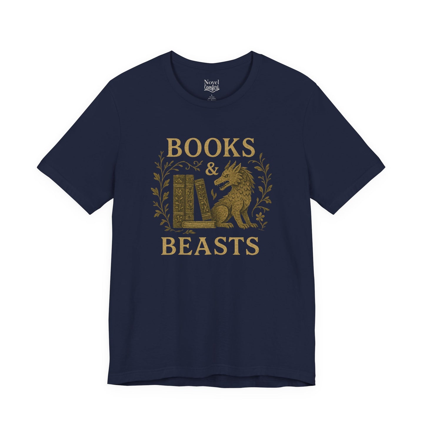 Books & Beasts T-Shirt