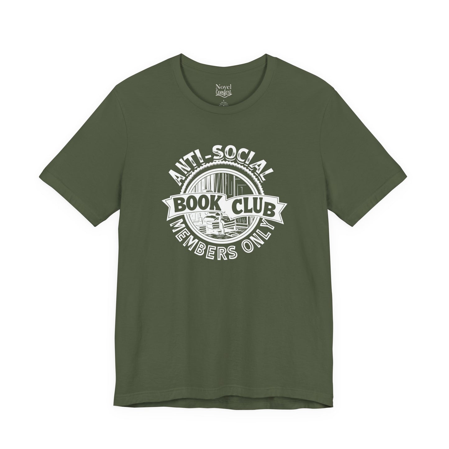 Anti-Social Book Club Banner T-Shirt