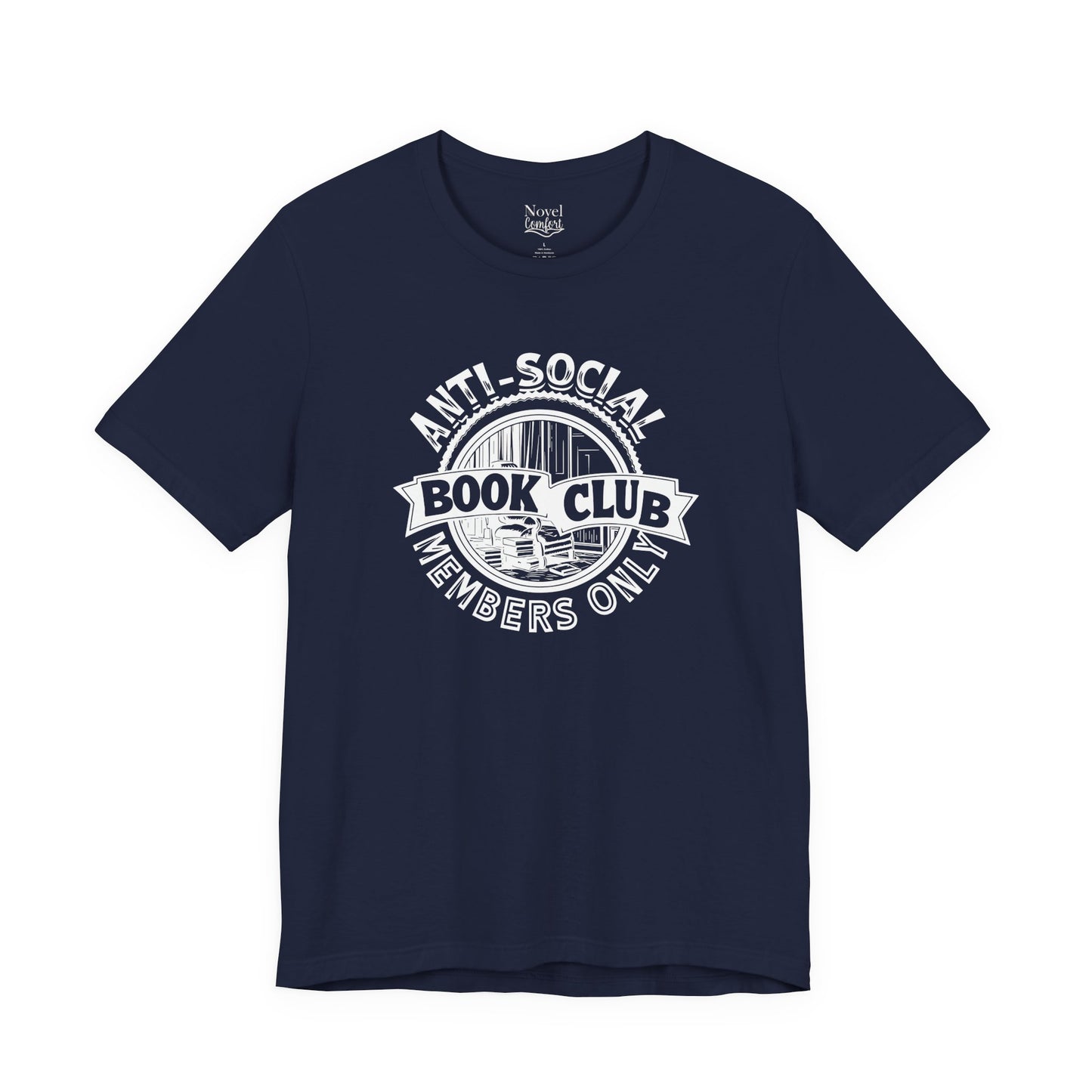 Anti-Social Book Club Banner T-Shirt