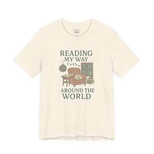 Reading My Way Around The World T-Shirt