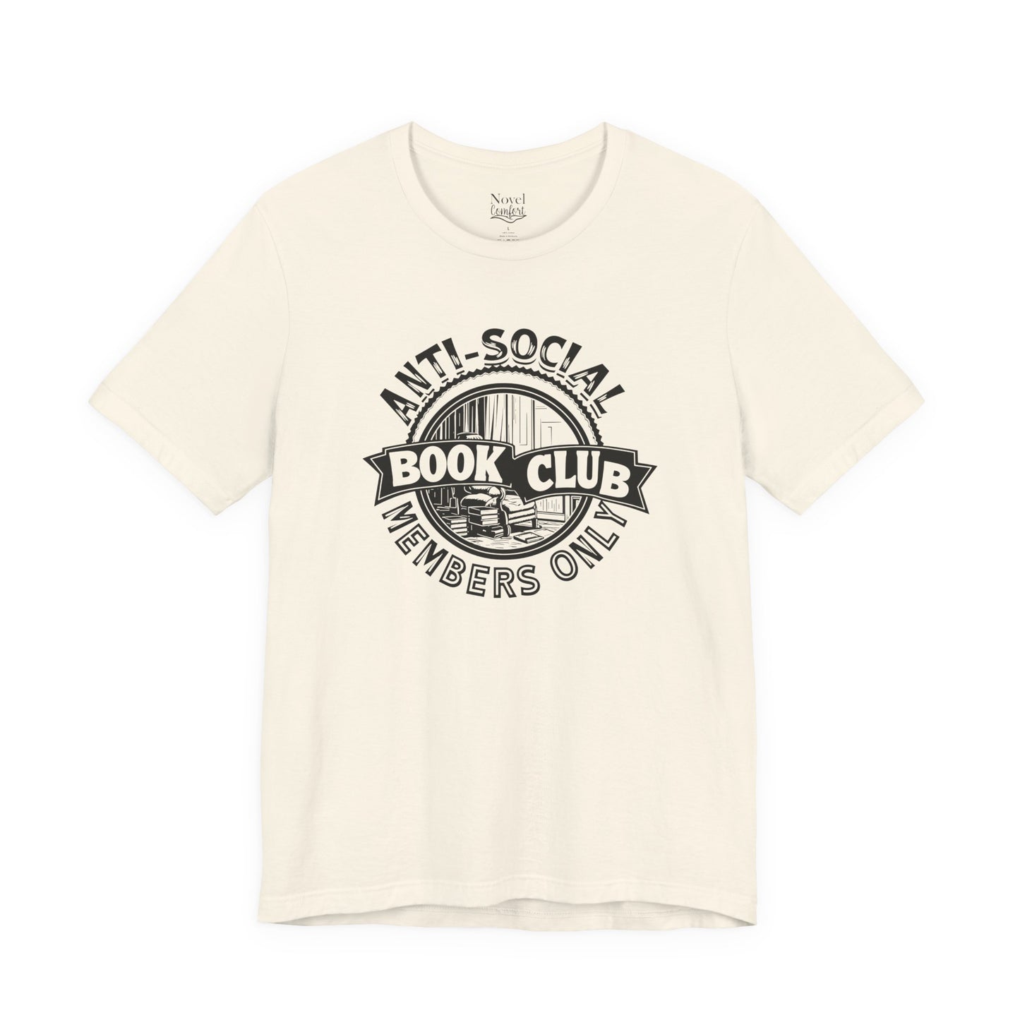 Anti-Social Book Club Banner T-Shirt