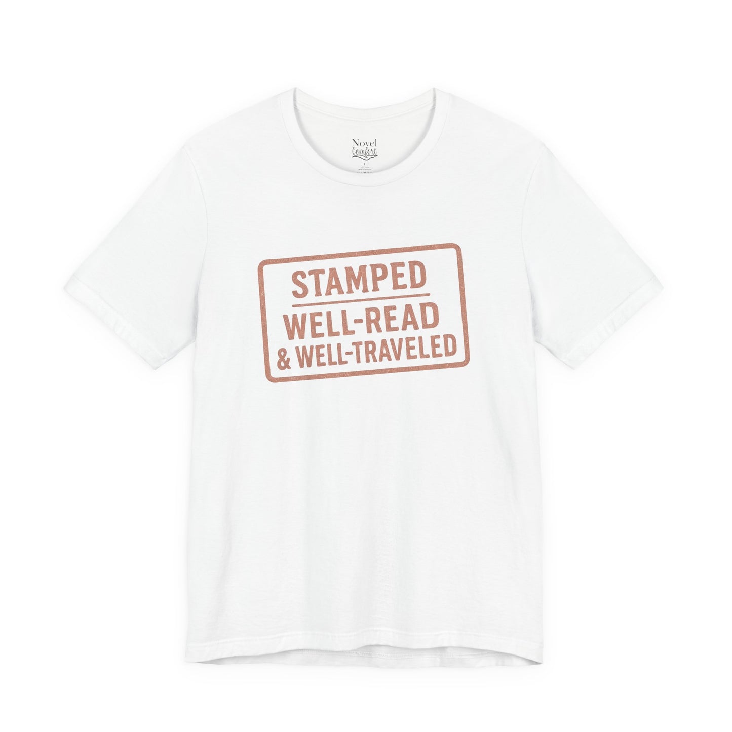 Stamped Well-Read & Well-Traveled T-Shirt
