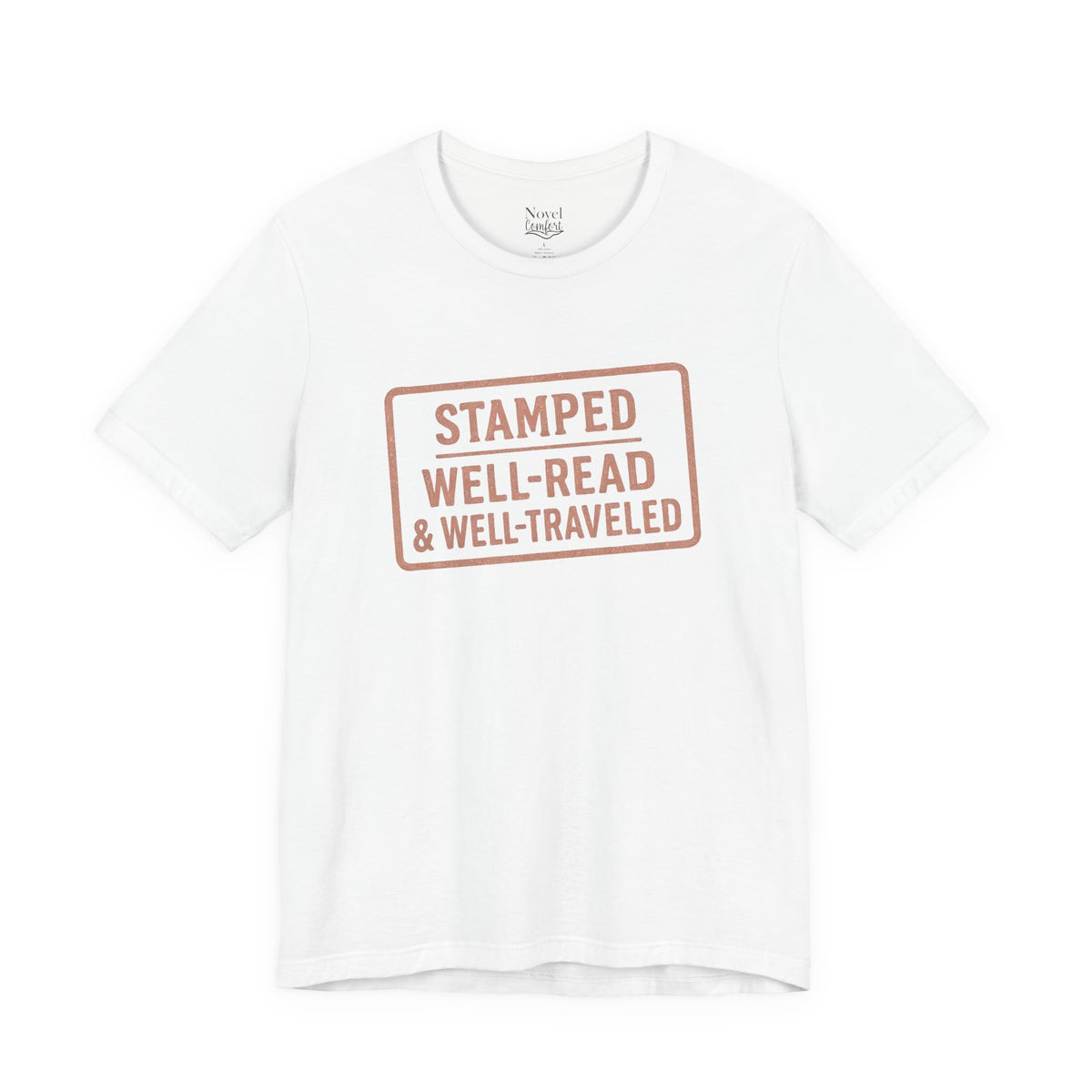 Stamped Well-Read & Well-Traveled T-Shirt