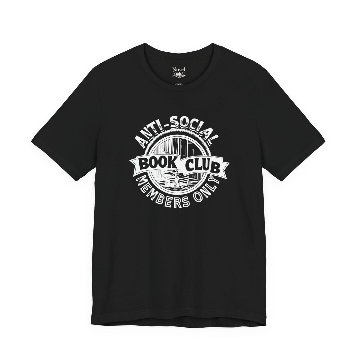 Anti-Social Book Club Banner T-Shirt