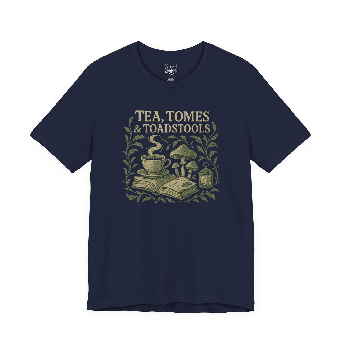 Tea, Tomes & Toadstools T-Shirt