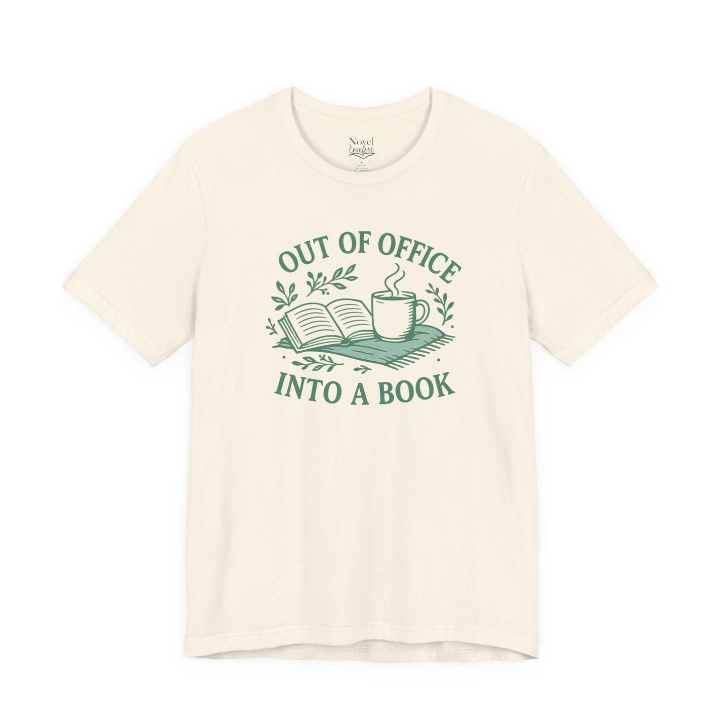Out Of Office Into A Book T-Shirt