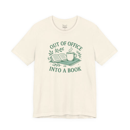 Out Of Office Into A Book T-Shirt