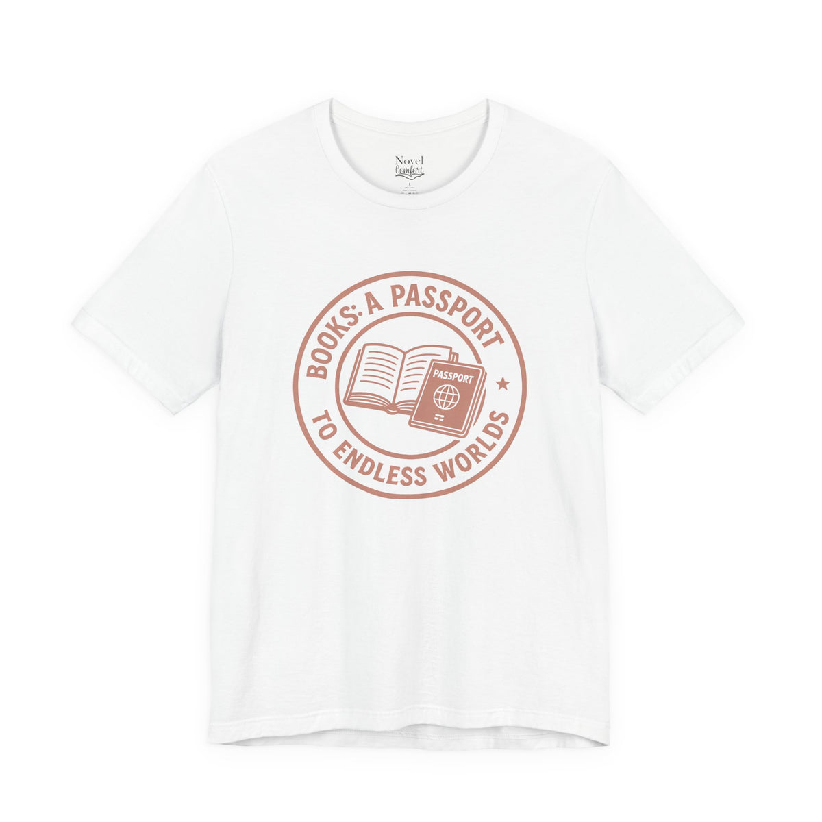 Books: A Passport To Endless Worlds T-Shirt