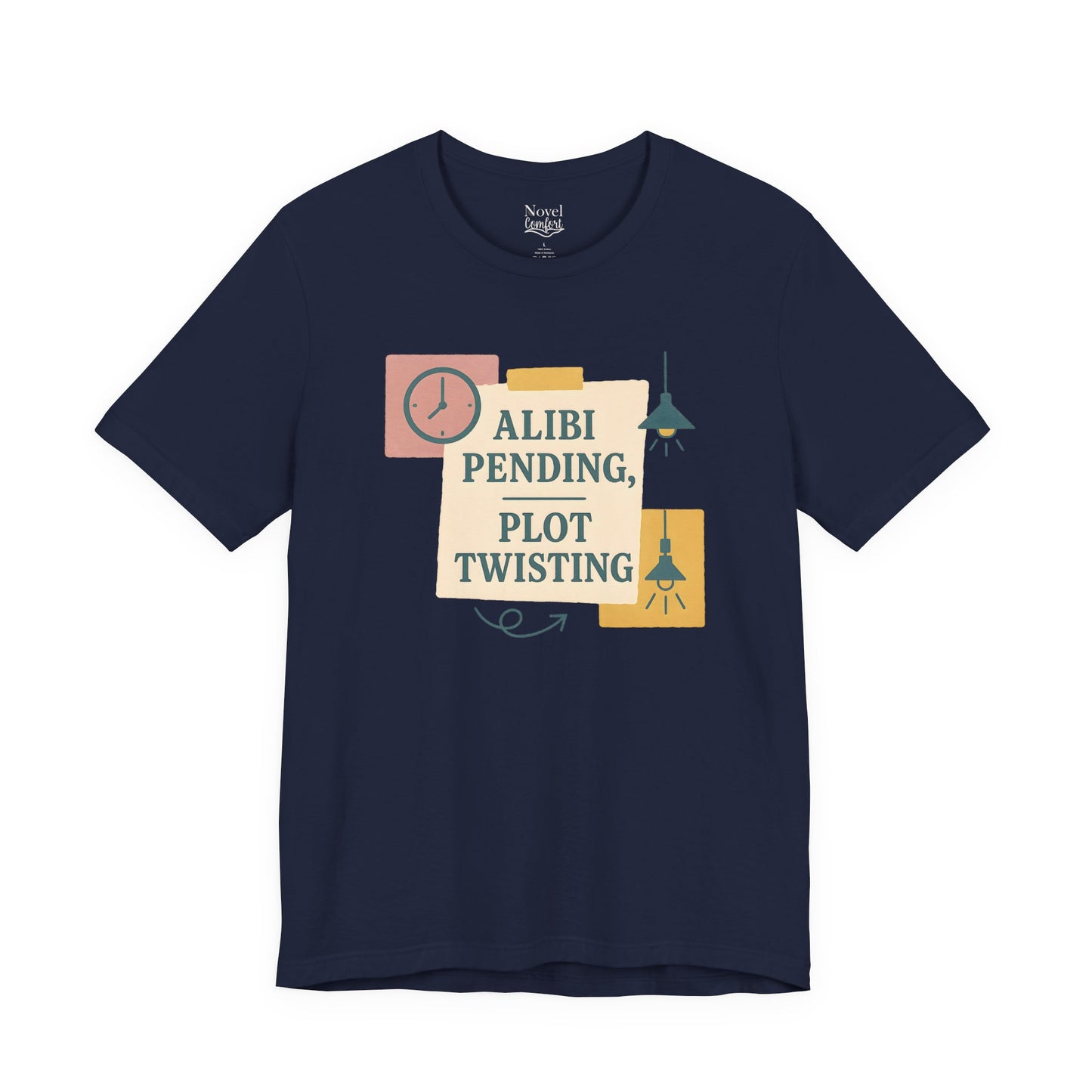 Alibi Pending, Plot Twisting T-Shirt