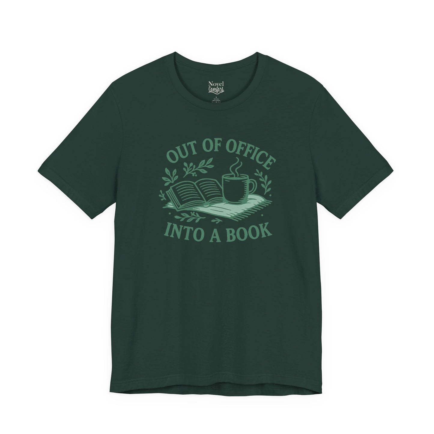 Out Of Office Into A Book T-Shirt